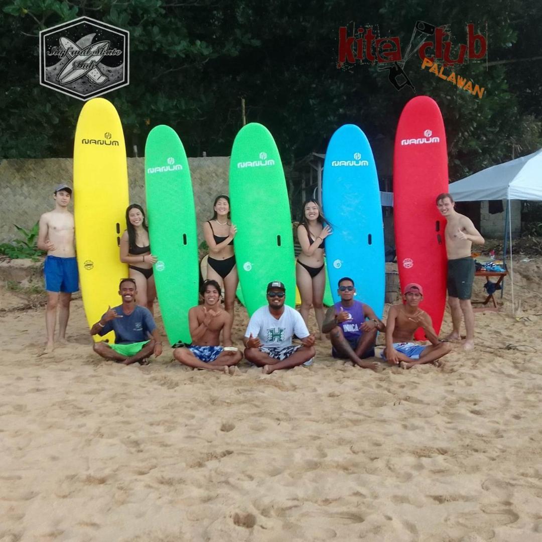 A Pousada Surf And Skate Duli El Nido By Kiteclub Palawan Exterior foto