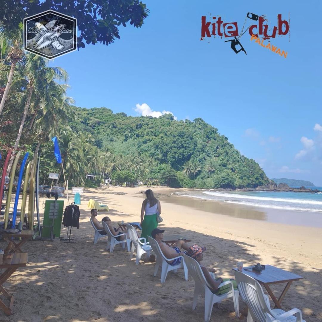 A Pousada Surf And Skate Duli El Nido By Kiteclub Palawan Exterior foto